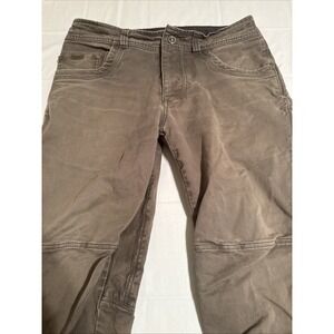 Kuhl Pants Men 32x30 LIGHT KHAKI  Revolvr Vintage Patina Dye  Hiking Outdoor